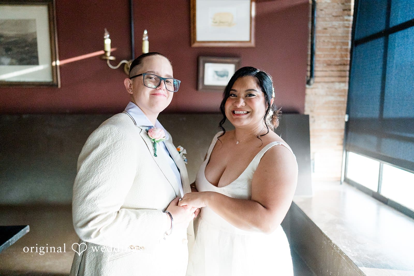 Sole Repair Shop Wedding // Denise & Lindsay -