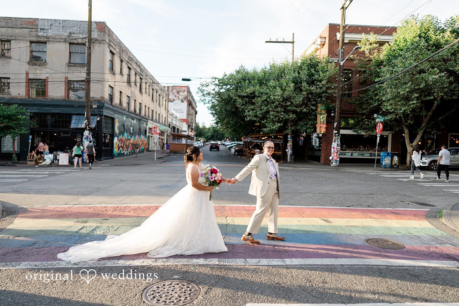 Sole Repair Shop Wedding // Denise & Lindsay -