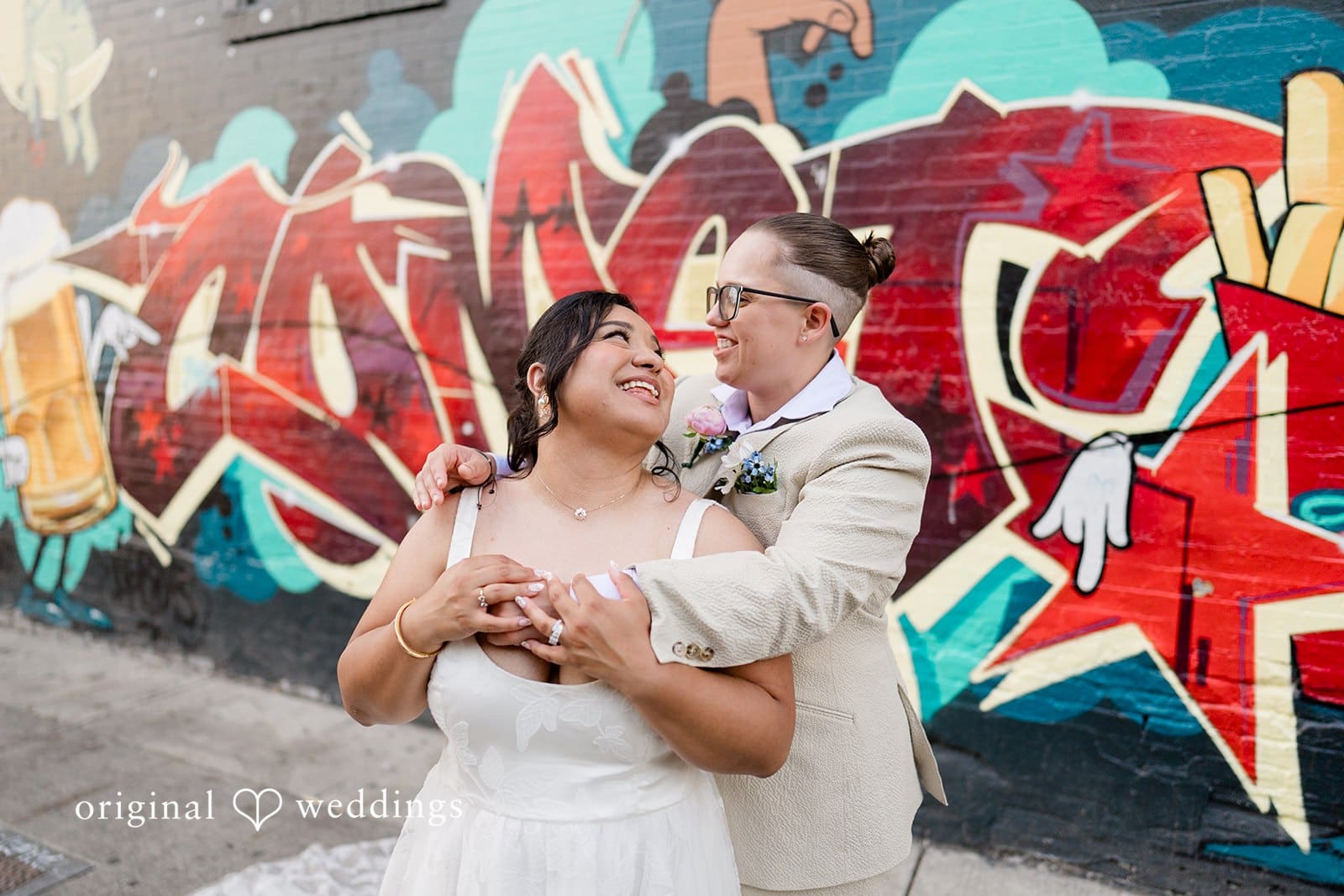 Sole Repair Shop Wedding // Denise & Lindsay -