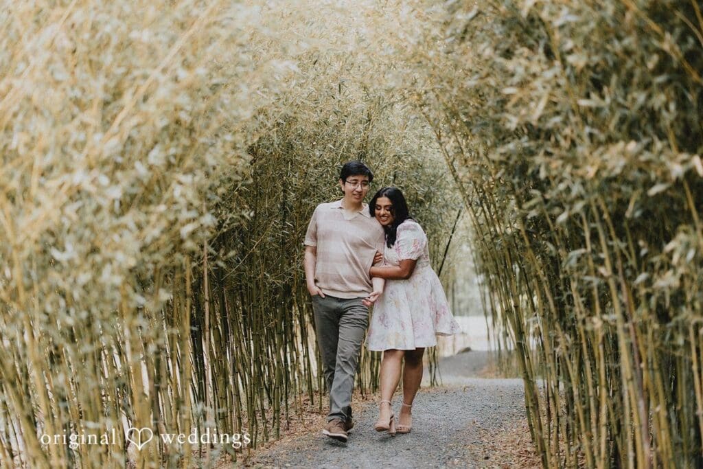 South Seattle Arboretum Engagement // Shruti & Maason -