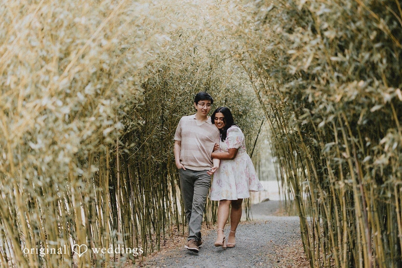 South Seattle Arboretum Engagement // Shruti & Maason -