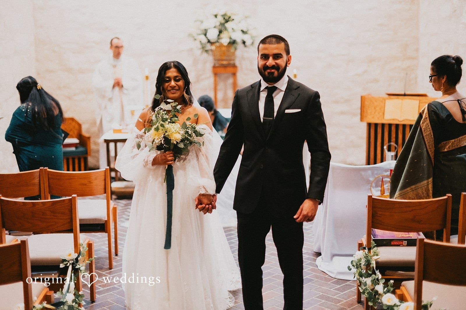 St Margaret Mary Catholic Church Wedding // Jane & Akhil -