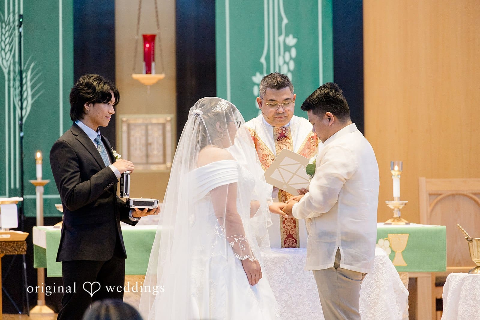 St. Michael the Archangel Church Wedding // Andrea & Kevin -