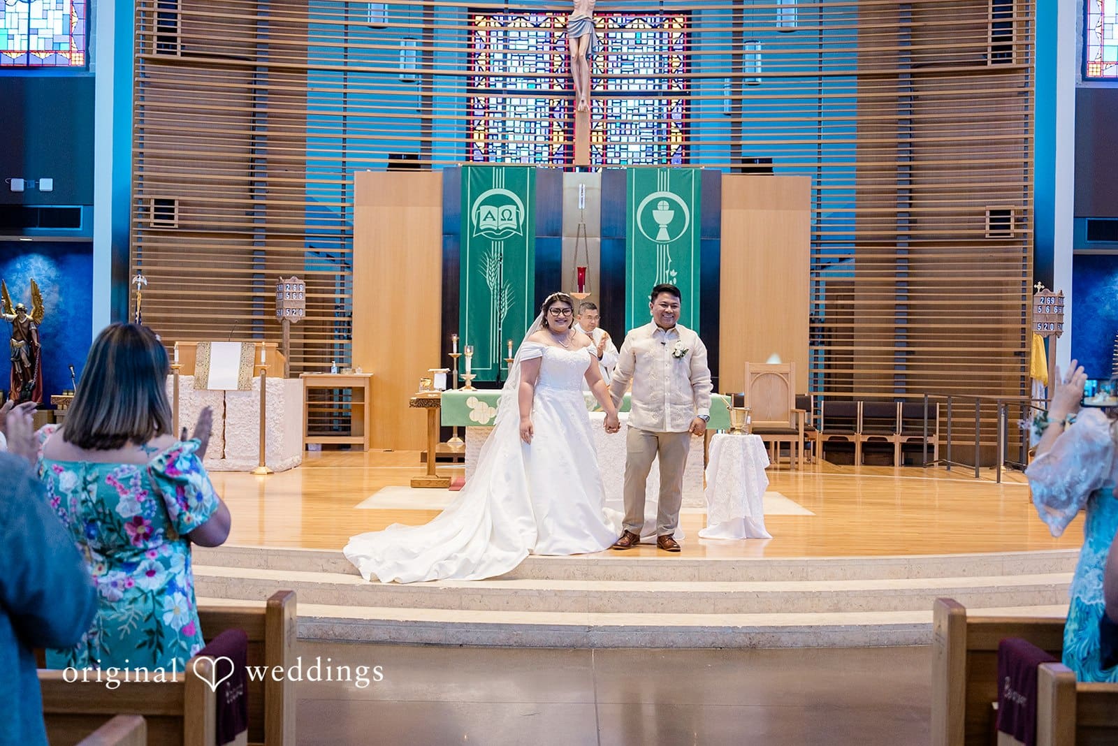 St. Michael the Archangel Church Wedding // Andrea & Kevin -