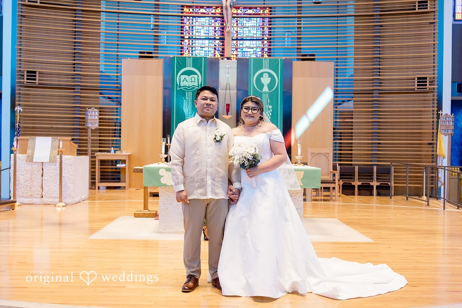 St. Michael the Archangel Church Wedding // Andrea & Kevin -