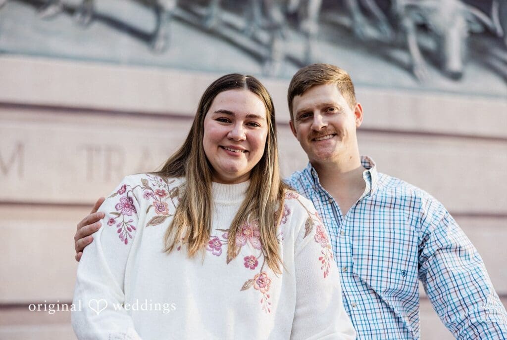 Riley + Lyndsay Sundance Square Fort Worth Engagement // Riley & Lyndsay -