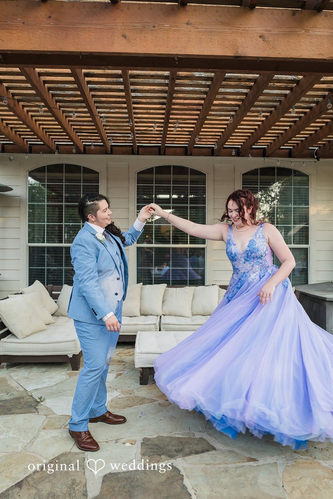 Texas Backyard Wedding // Faith & Mia -