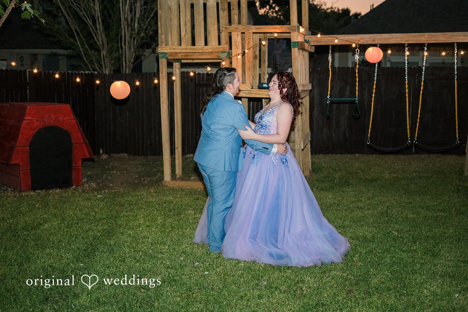 Texas Backyard Wedding // Faith & Mia -