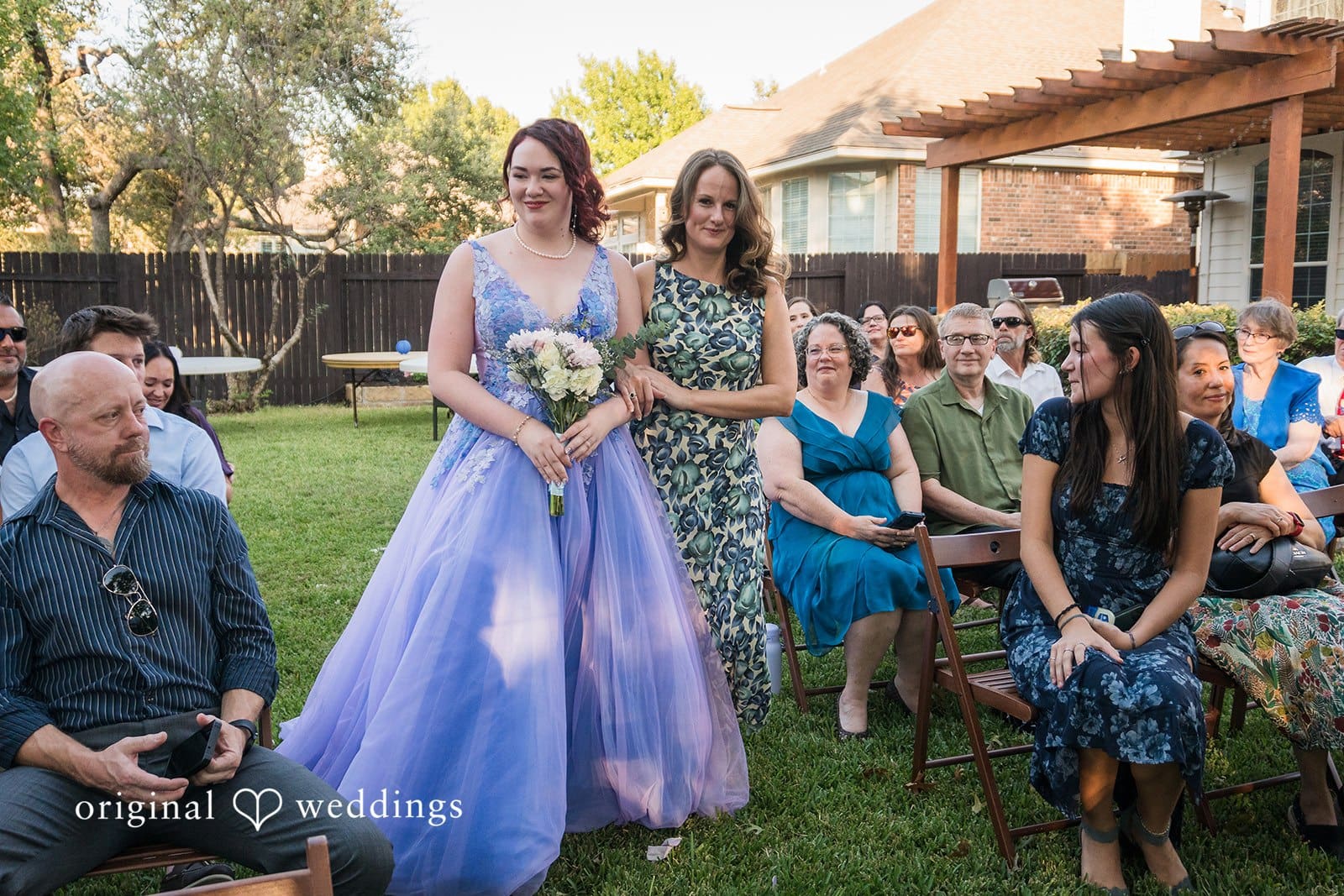 Texas Backyard Wedding // Faith & Mia -