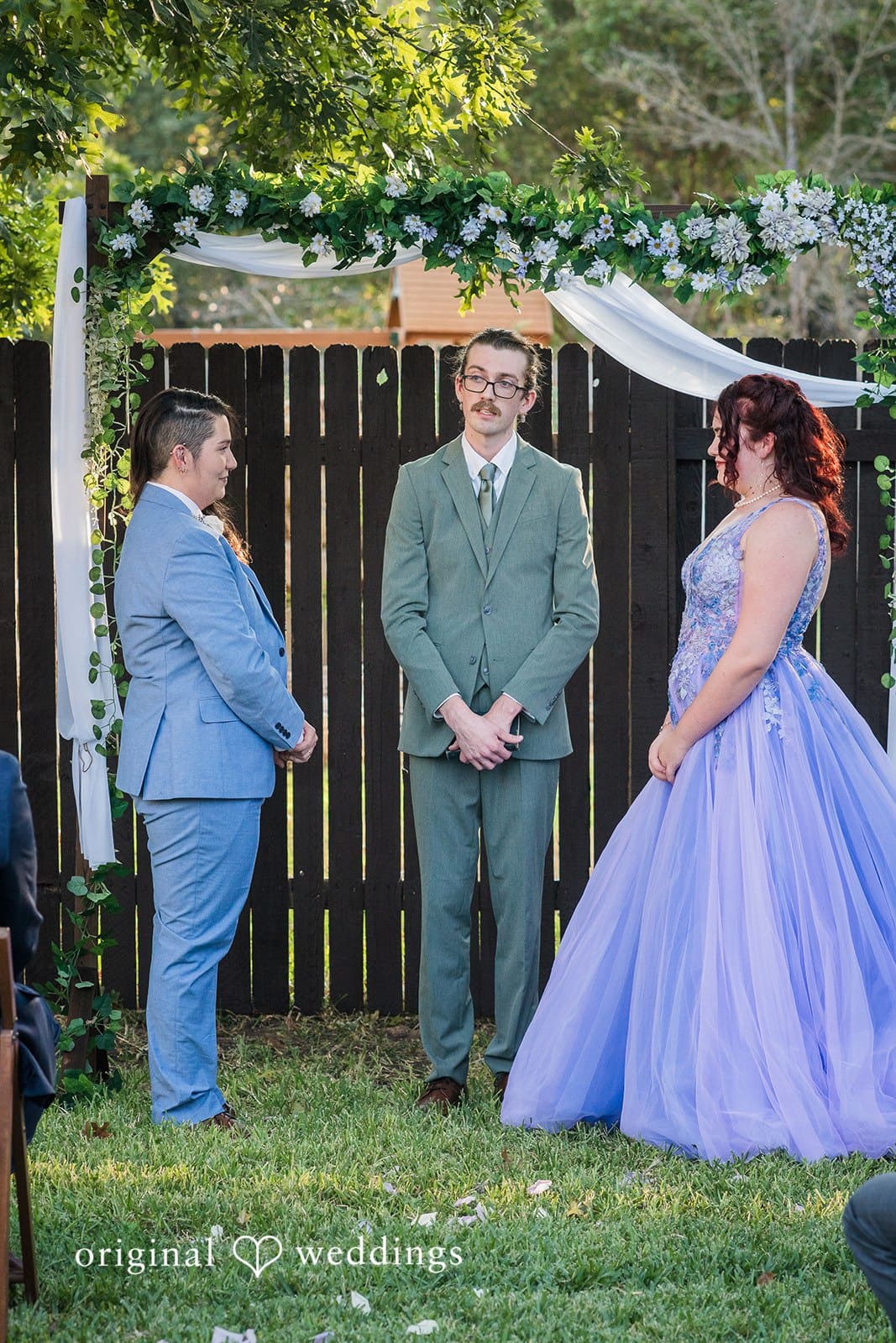 Texas Backyard Wedding // Faith & Mia -