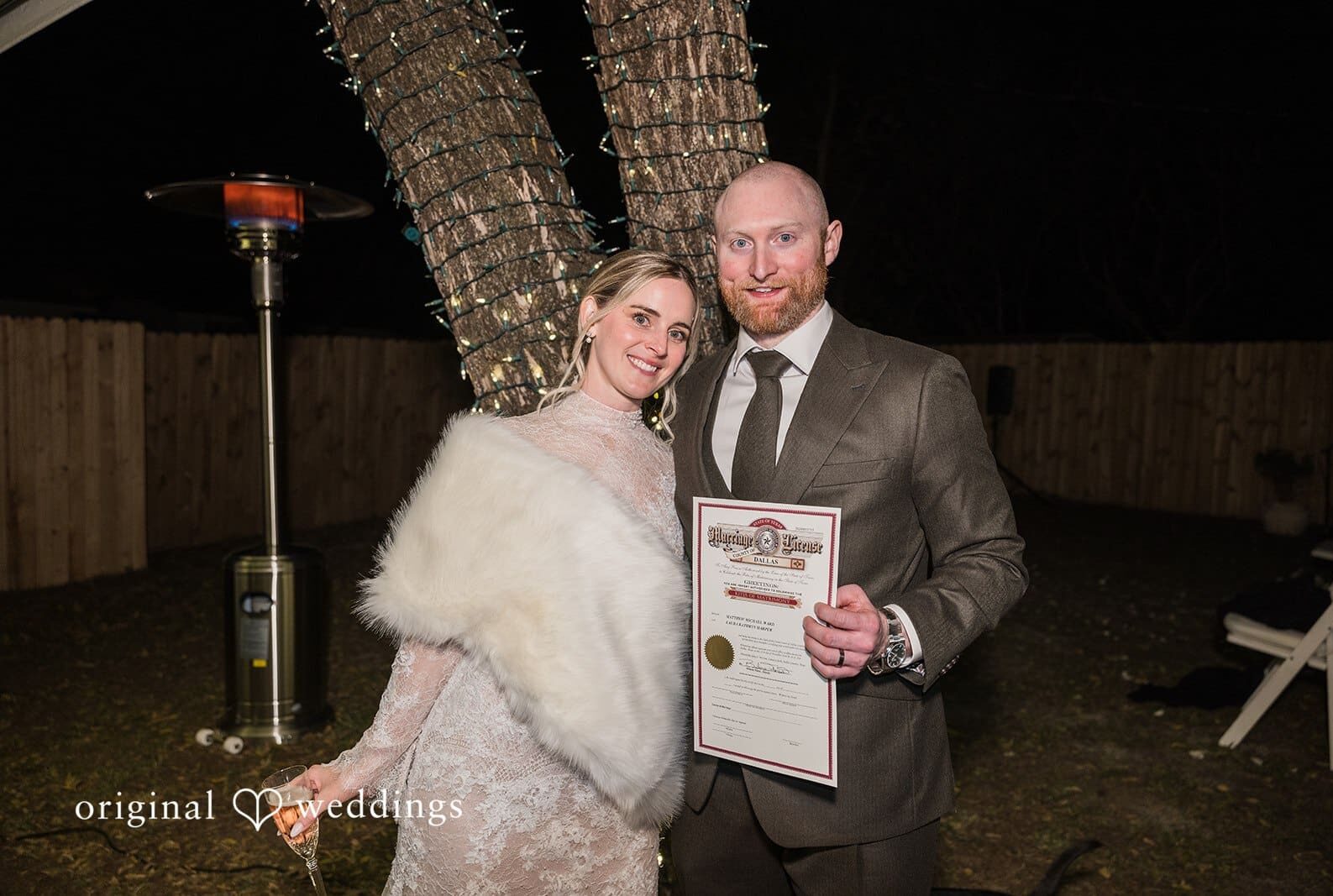 Texas Backyard Wedding // Laura & Matthew -
