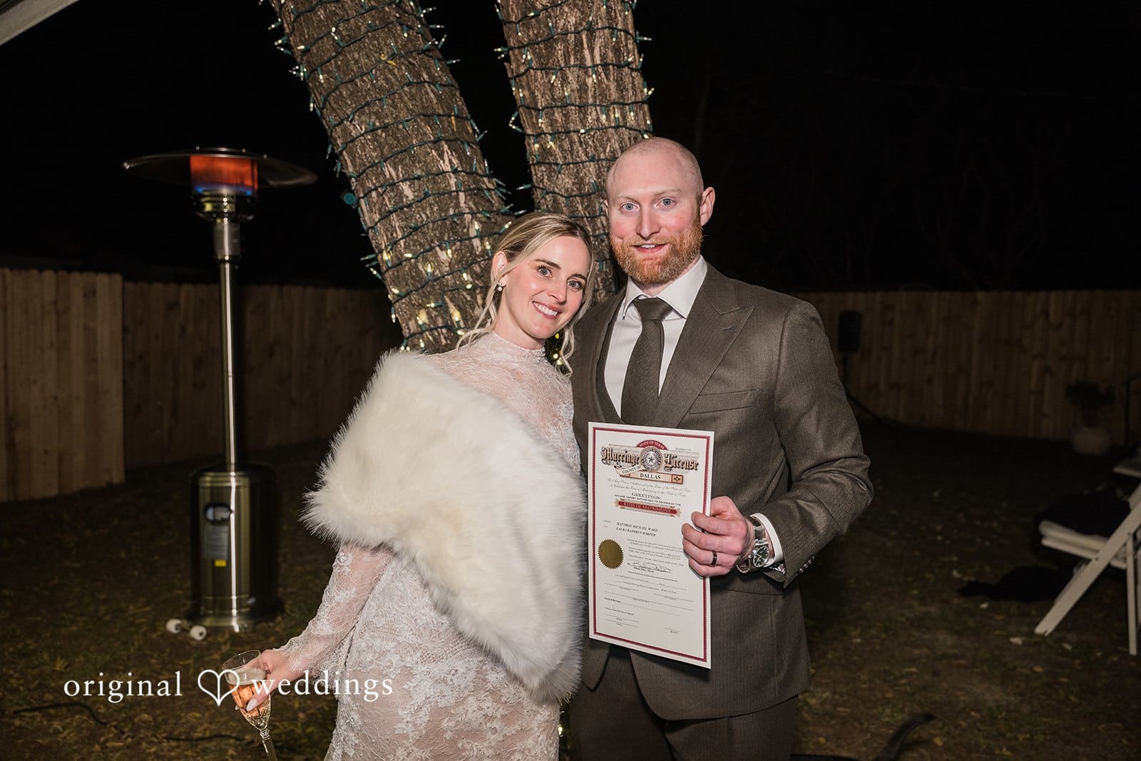 Texas Backyard Wedding // Laura & Matthew -