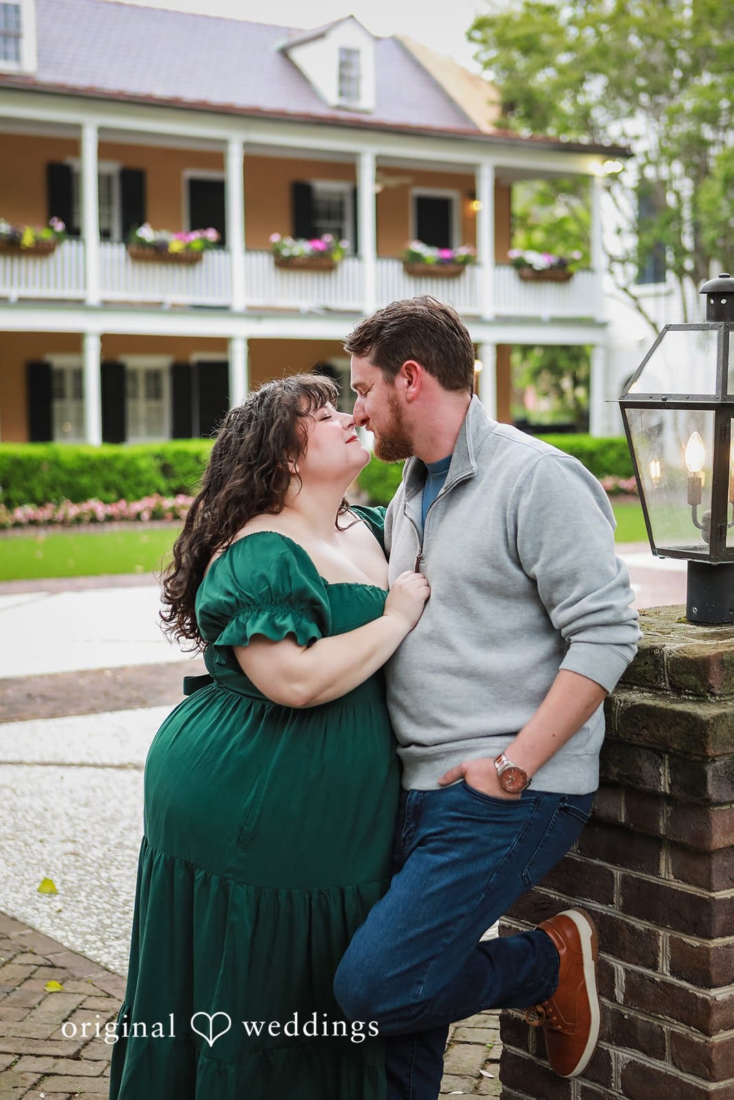 The Governor Thomas Bennet House Engagement // Bethany & Kirby -