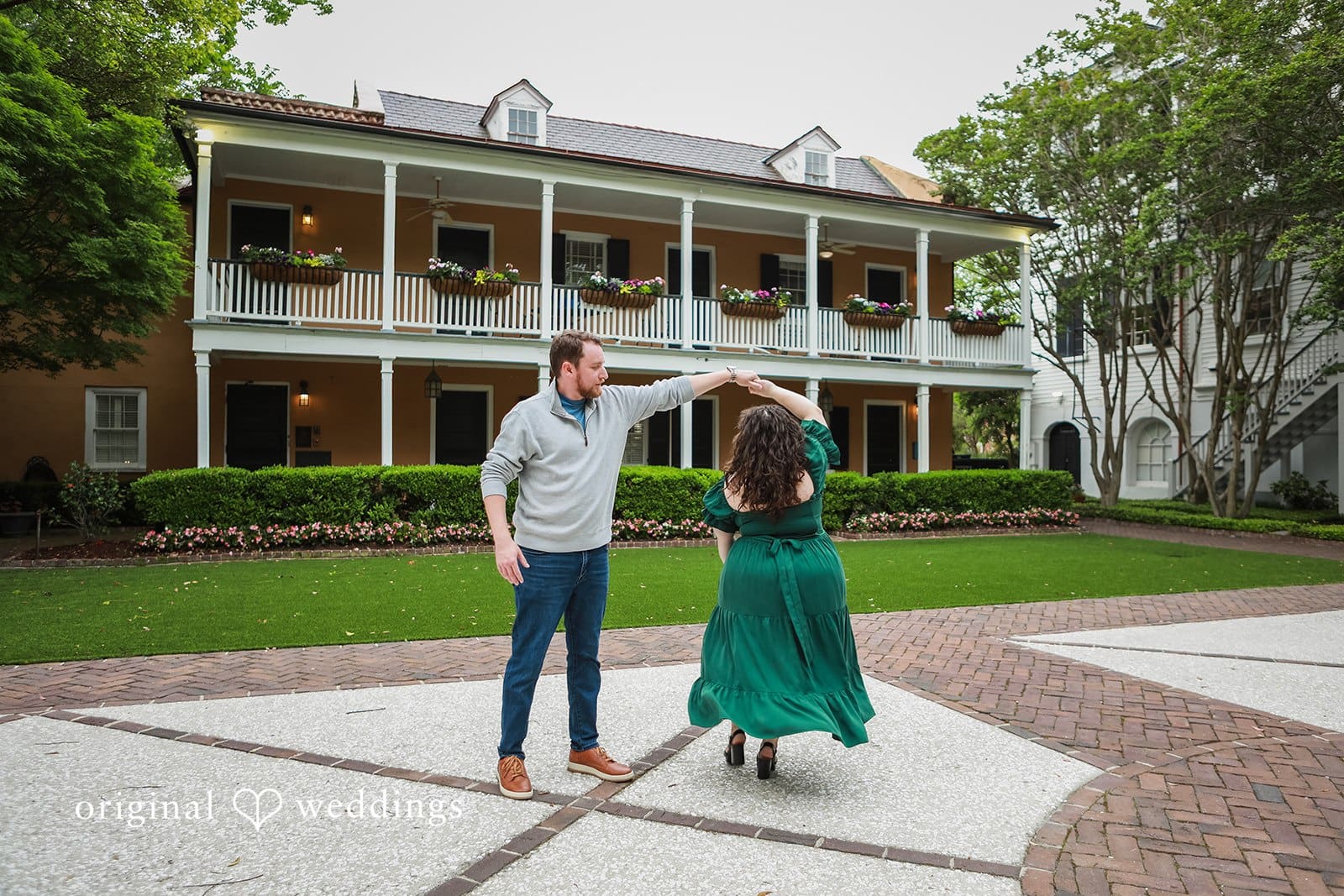 The Governor Thomas Bennet House Engagement // Bethany & Kirby -