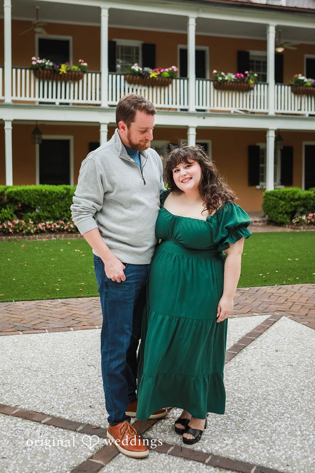 The Governor Thomas Bennet House Engagement // Bethany & Kirby -