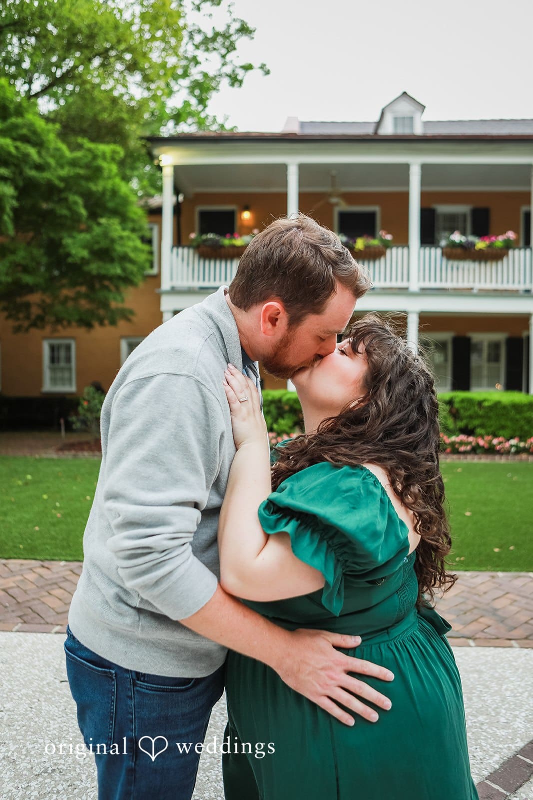 The Governor Thomas Bennet House Engagement // Bethany & Kirby -