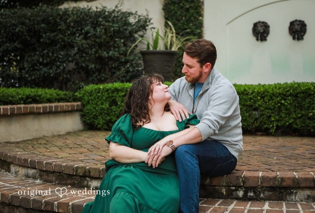 Bethany + Kirby The Governor Thomas Bennet House Engagement // Bethany & Kirby -