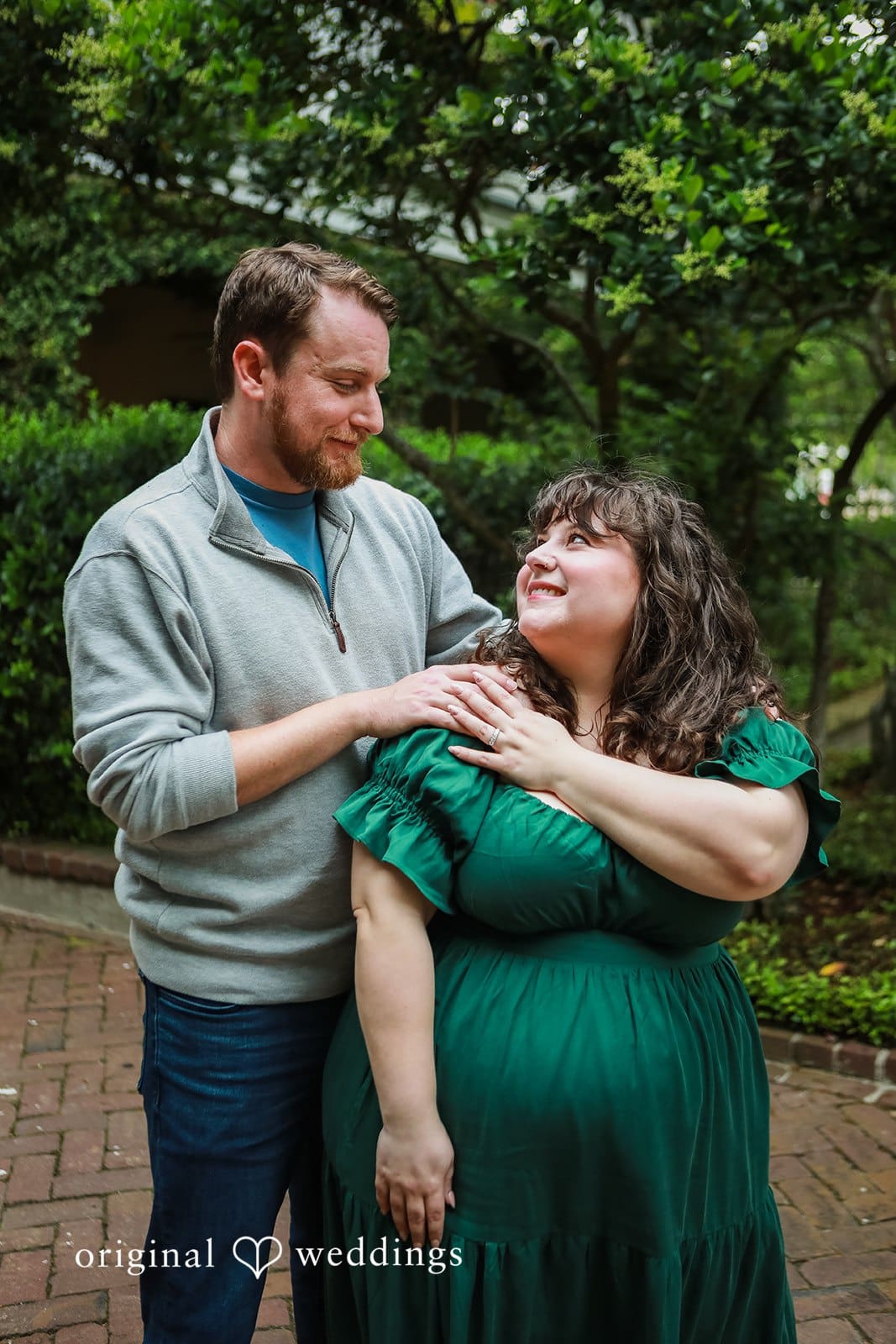 The Governor Thomas Bennet House Engagement // Bethany & Kirby -