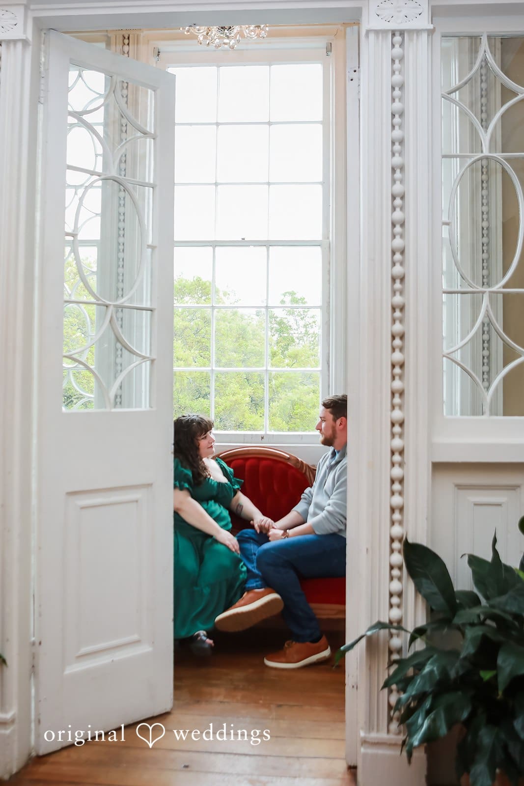 The Governor Thomas Bennet House Engagement // Bethany & Kirby -