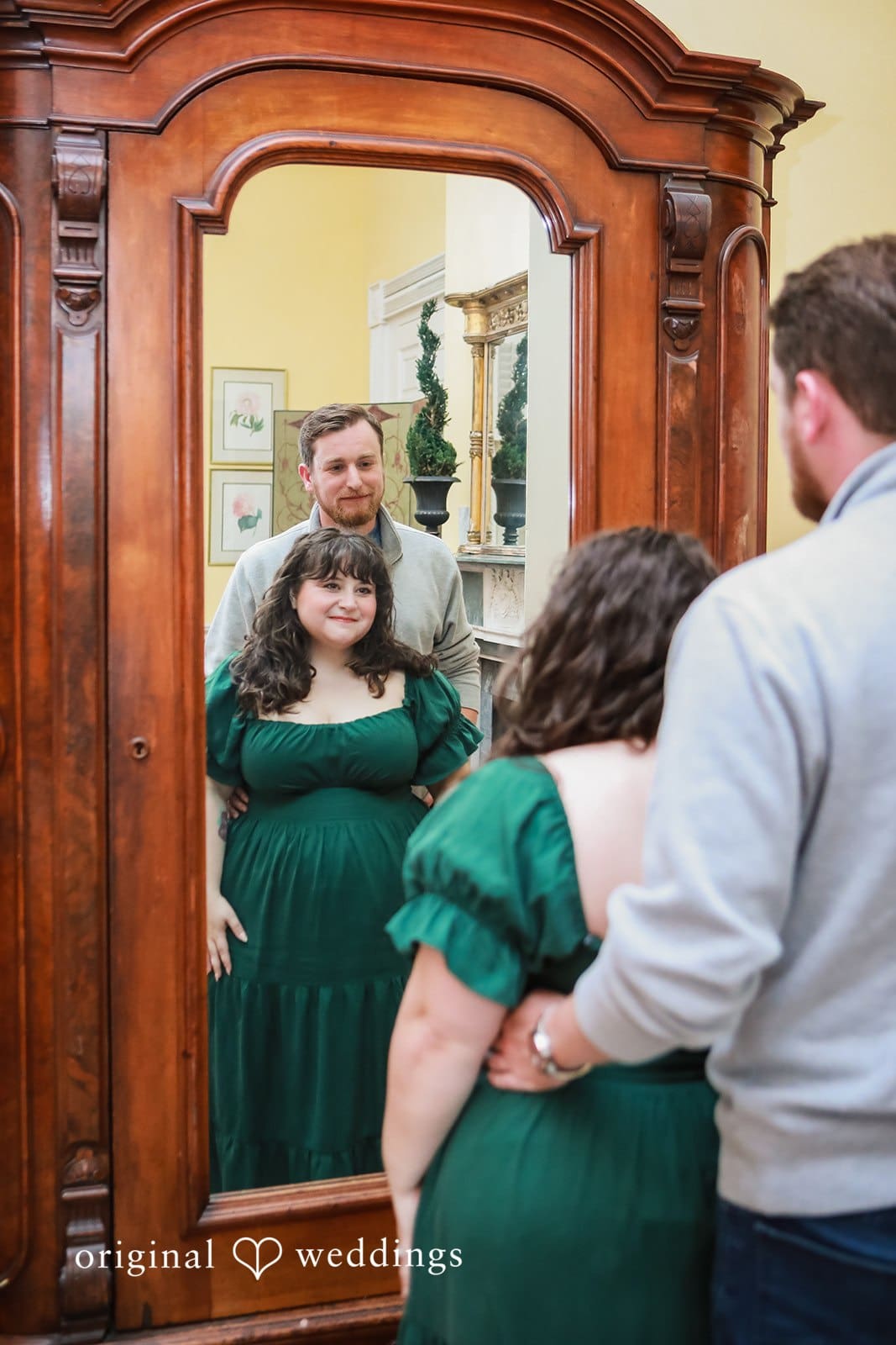 The Governor Thomas Bennet House Engagement // Bethany & Kirby -