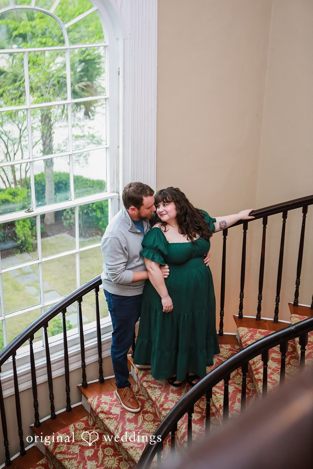 The Governor Thomas Bennet House Engagement // Bethany & Kirby -