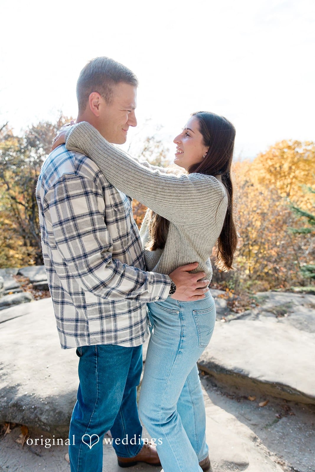 The Ledges Overlook Engagement // Melina & Jacob -