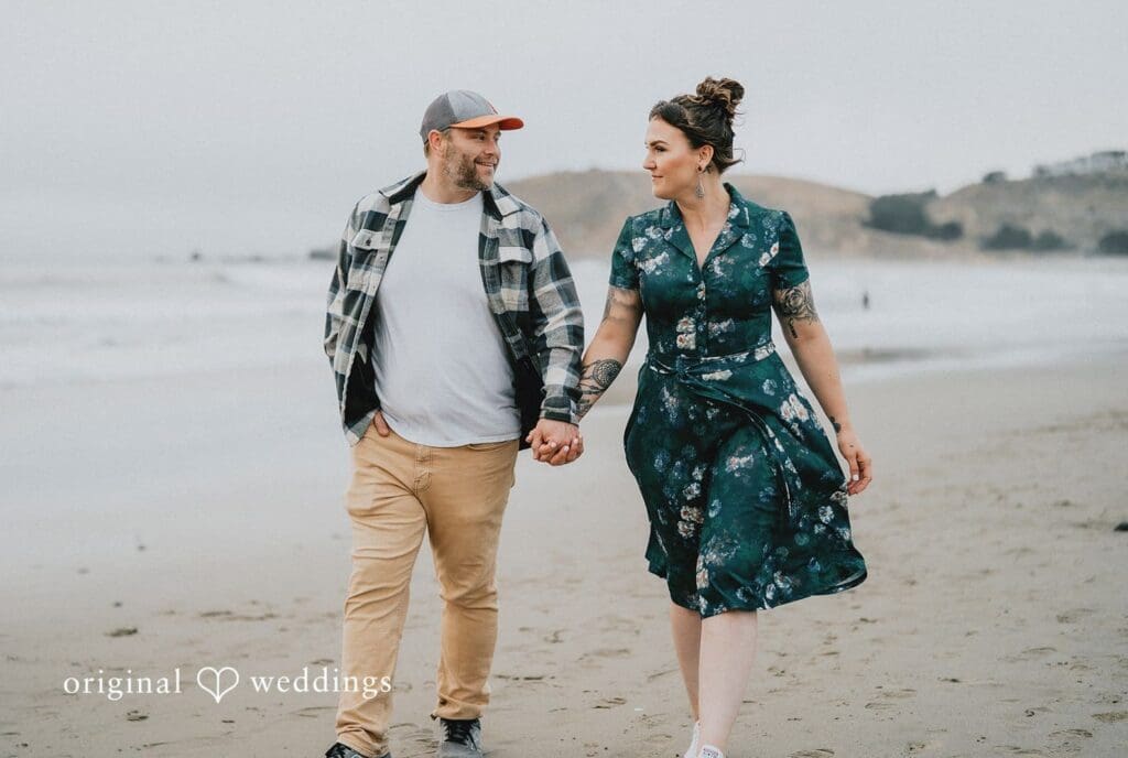 The Linda Mar Taco Bell in Pacifica Engagement // Dominique & Chris -