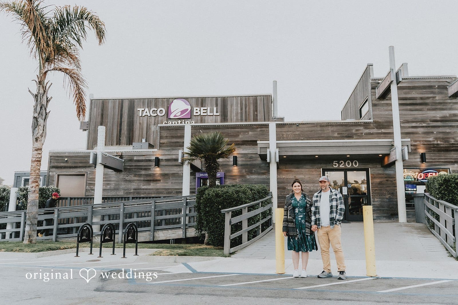 The Linda Mar Taco Bell in Pacifica Engagement // Dominique & Chris -