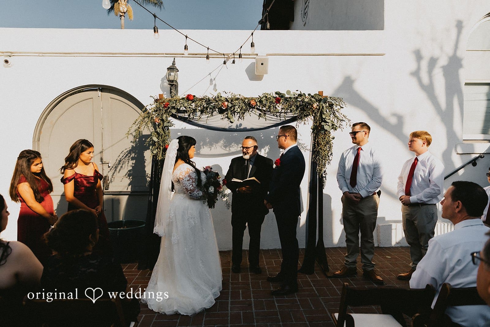 The Mission Square Italian Restaurant Wedding // Steven & Claudia -