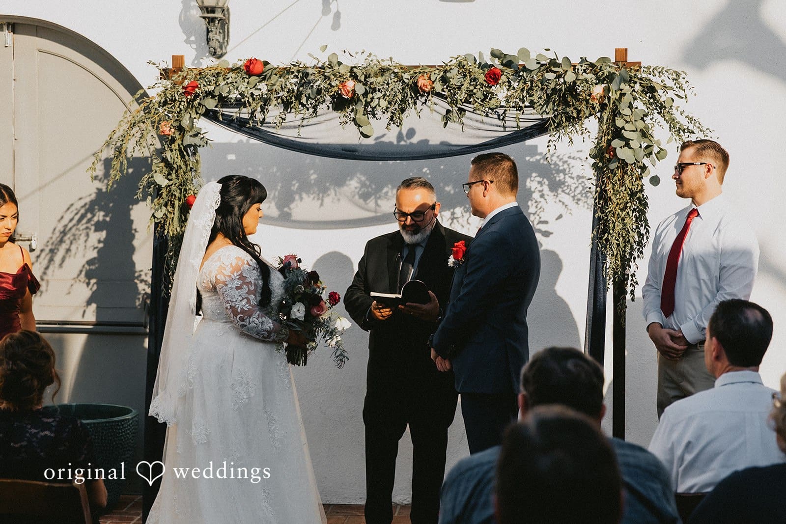The Mission Square Italian Restaurant Wedding // Steven & Claudia -