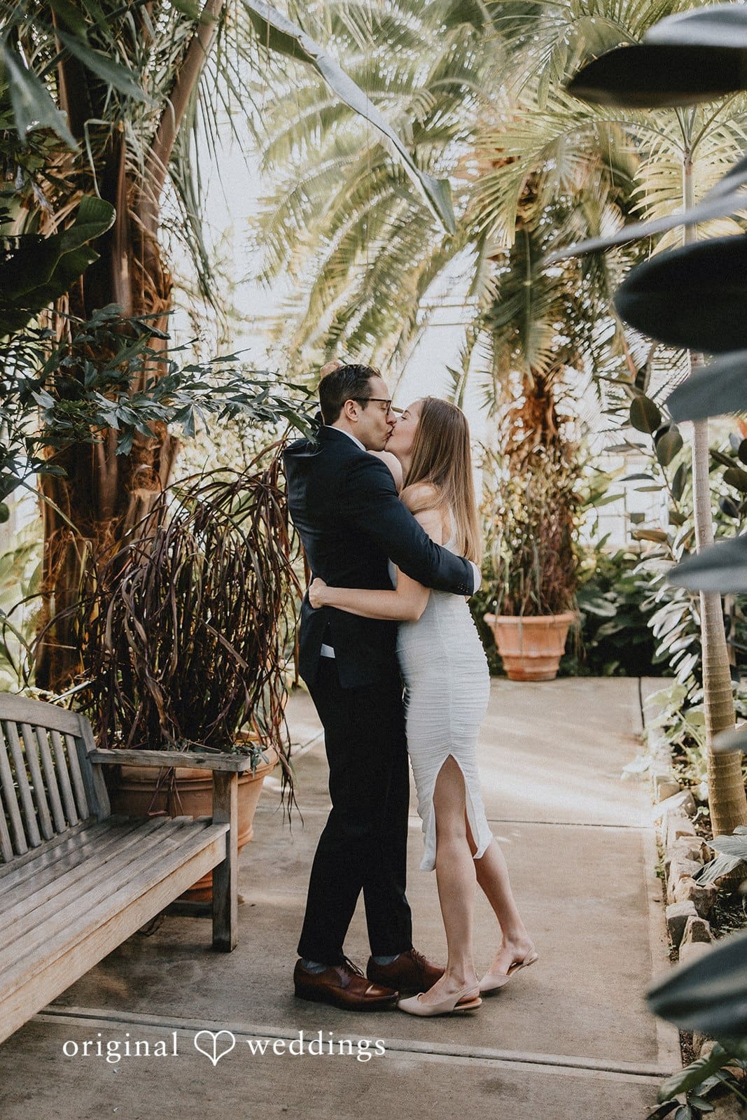 The Roger Williams Botanical Garden Engagement // Chelsea & Karl -
