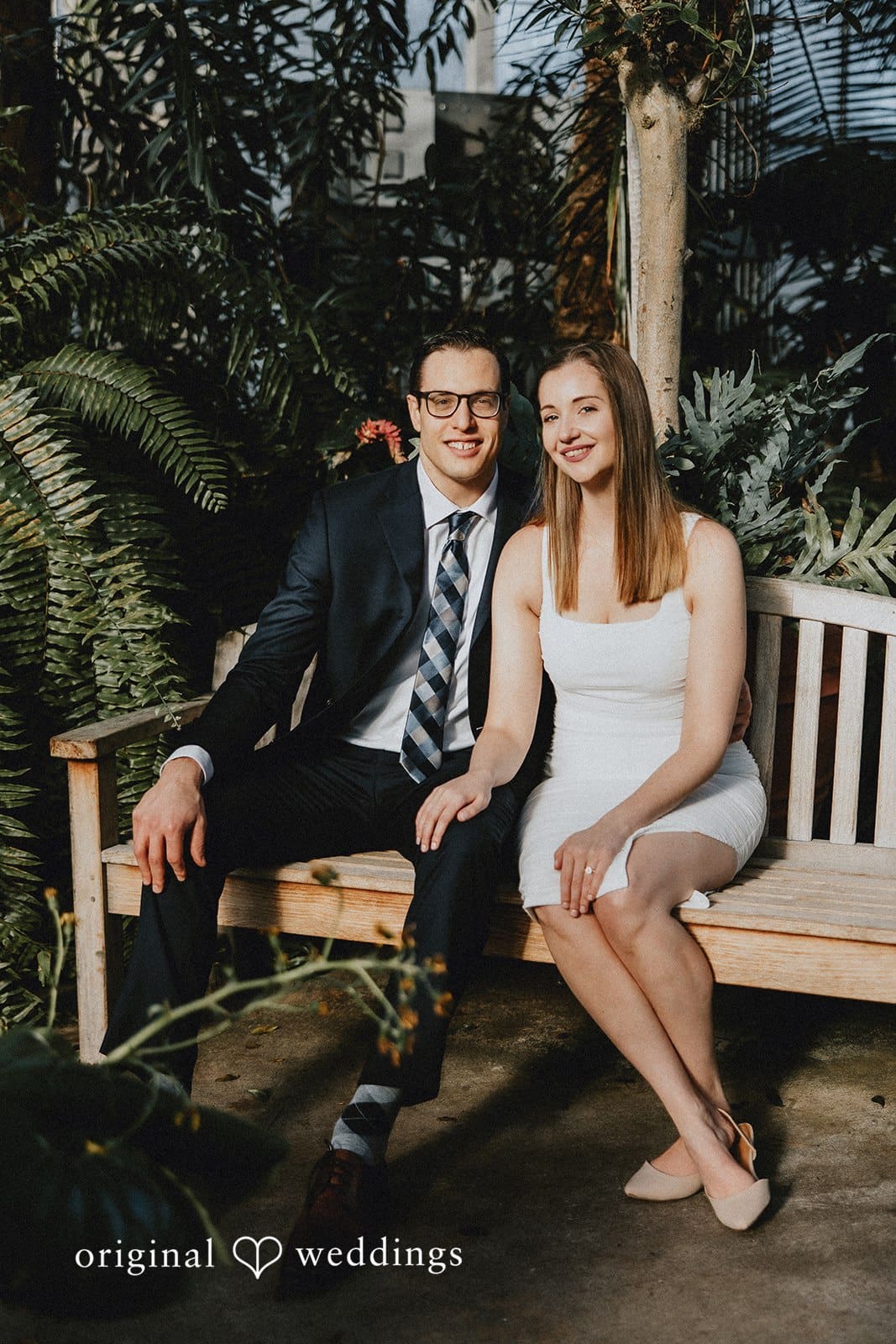 The Roger Williams Botanical Garden Engagement // Chelsea & Karl -