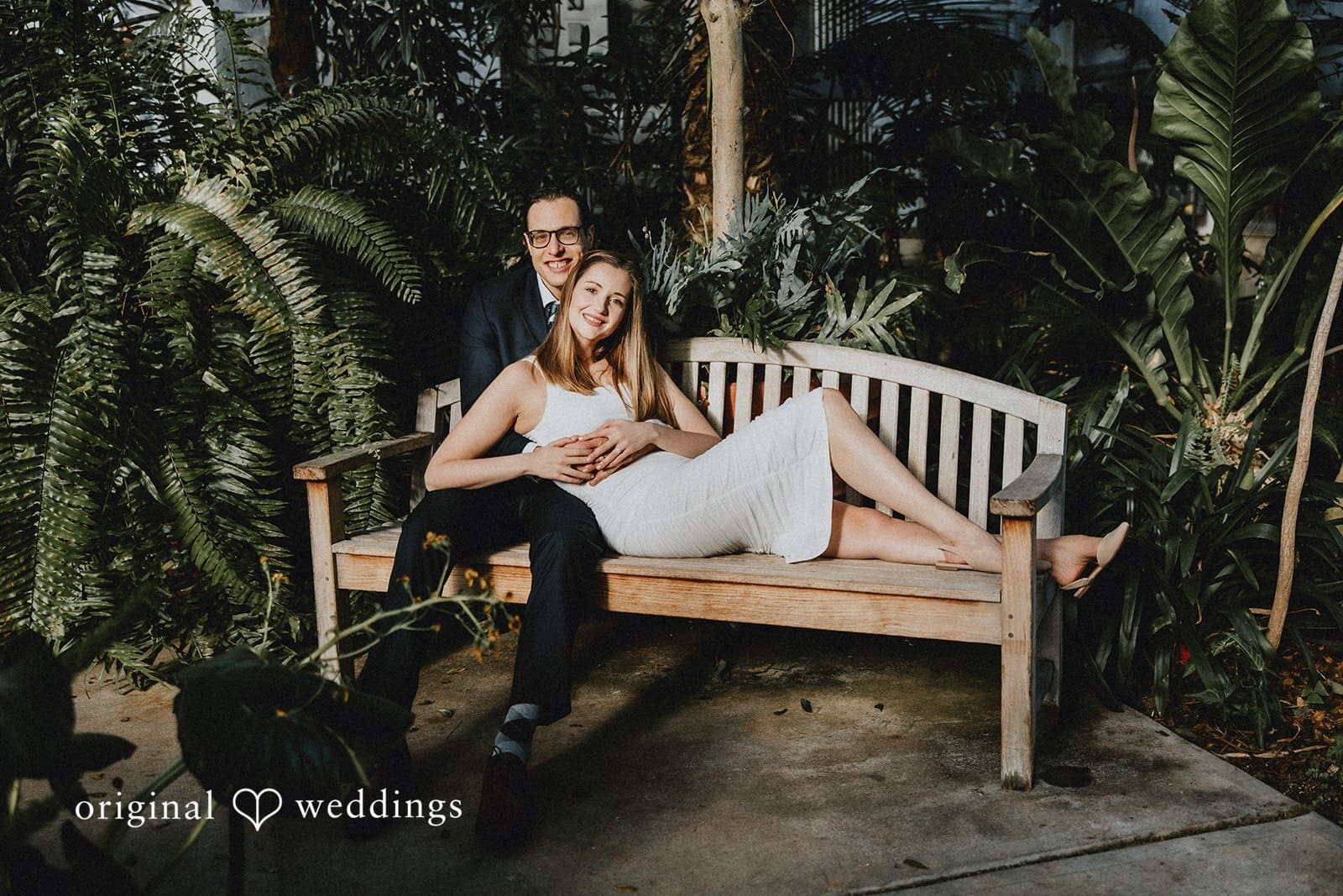 The Roger Williams Botanical Garden Engagement // Chelsea & Karl -