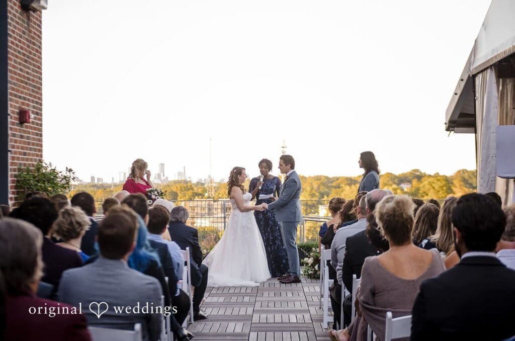 Gina + Matthew The Roof at Ponce City Market Wedding // Gina & Matthew -