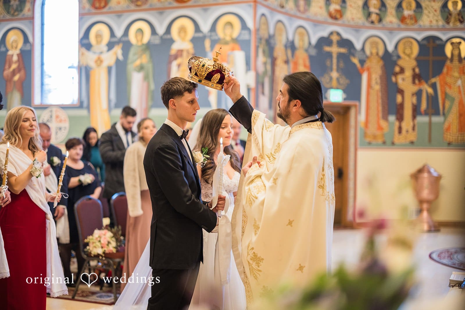 Three Holy Hierarchs Romanian Orthodox Church Wedding // Suzana & Nikola -