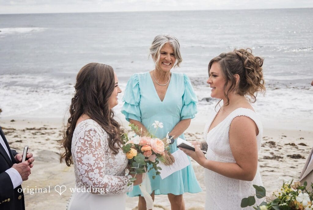 Maria + Katrina Tower Beach Club Wedding // Maria & Katrina -