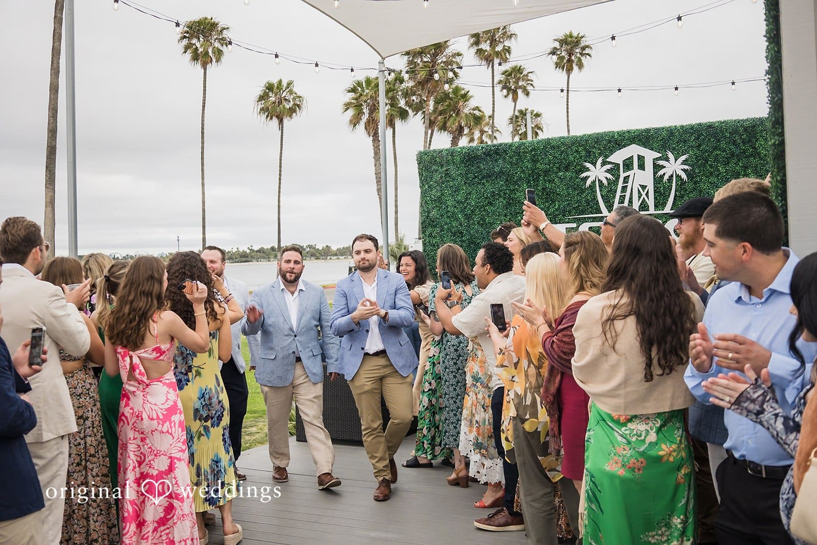 Tower Beach Club Wedding // Maria & Katrina -