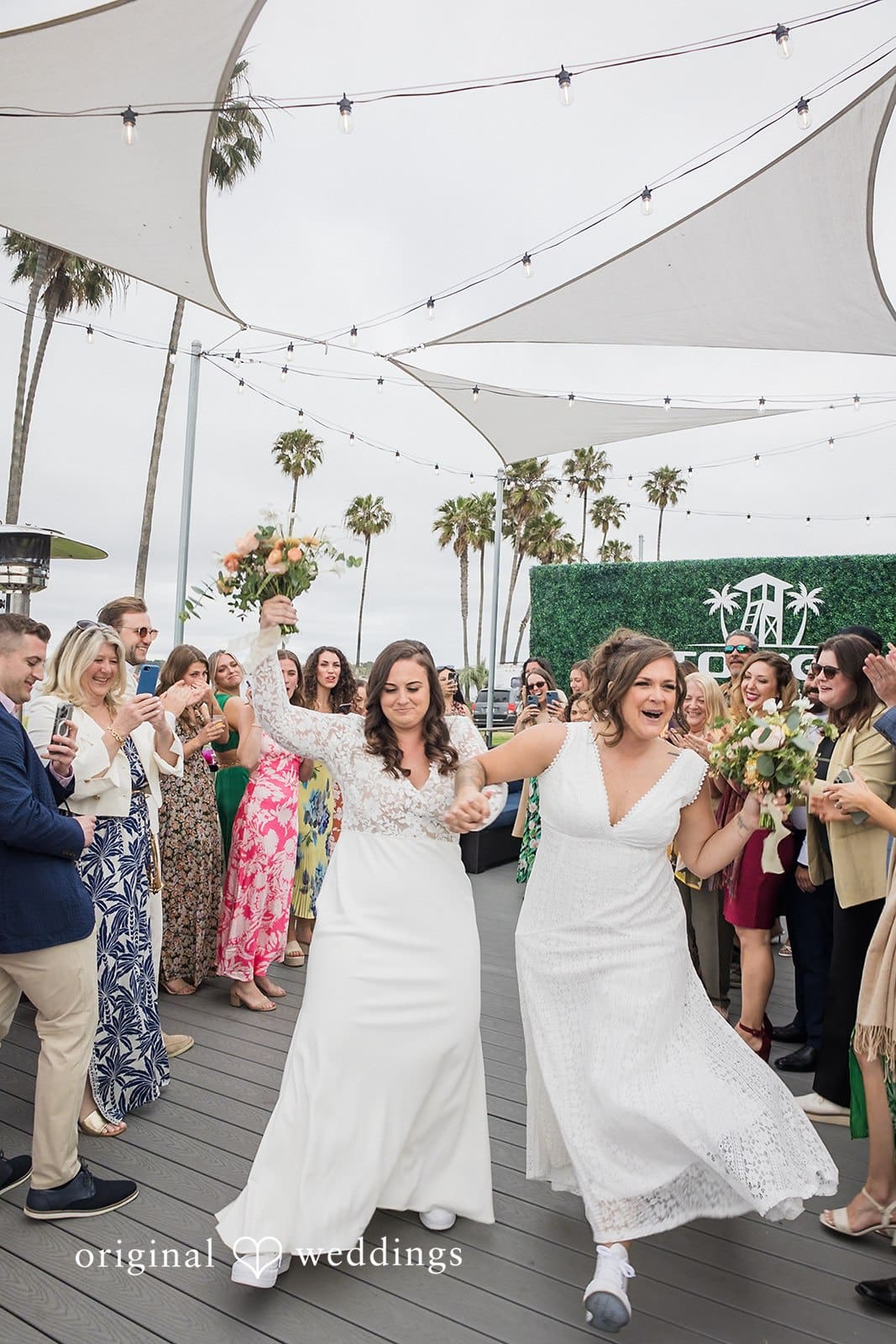 Tower Beach Club Wedding // Maria & Katrina -