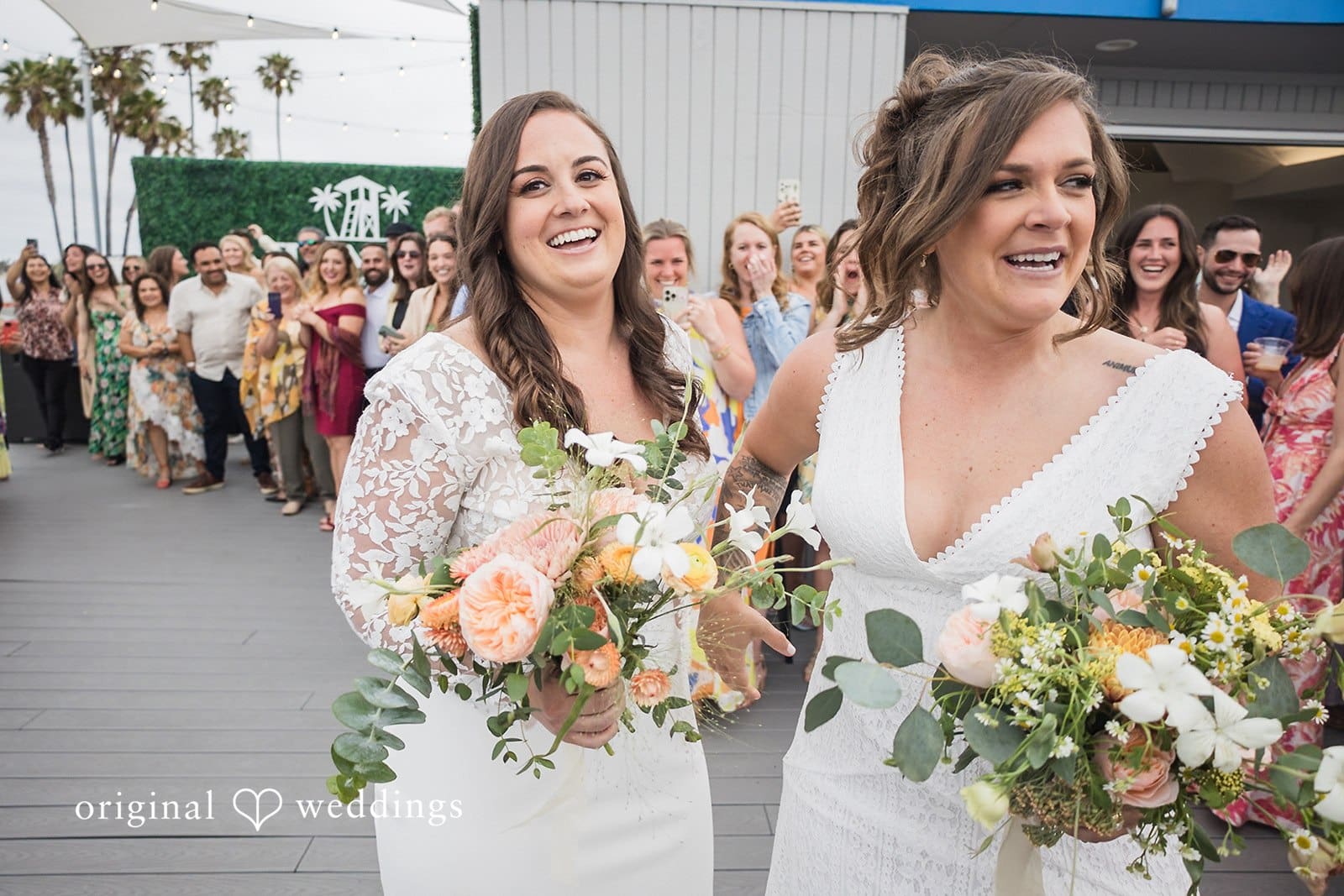 Tower Beach Club Wedding // Maria & Katrina -