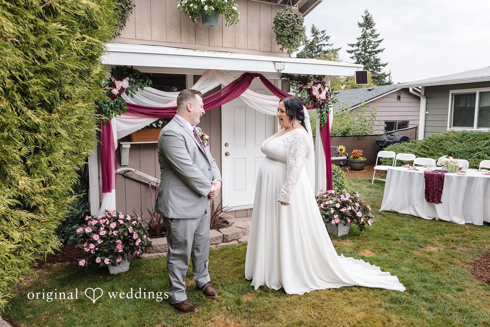 Washington Backyard Wedding // Danica & Braden -
