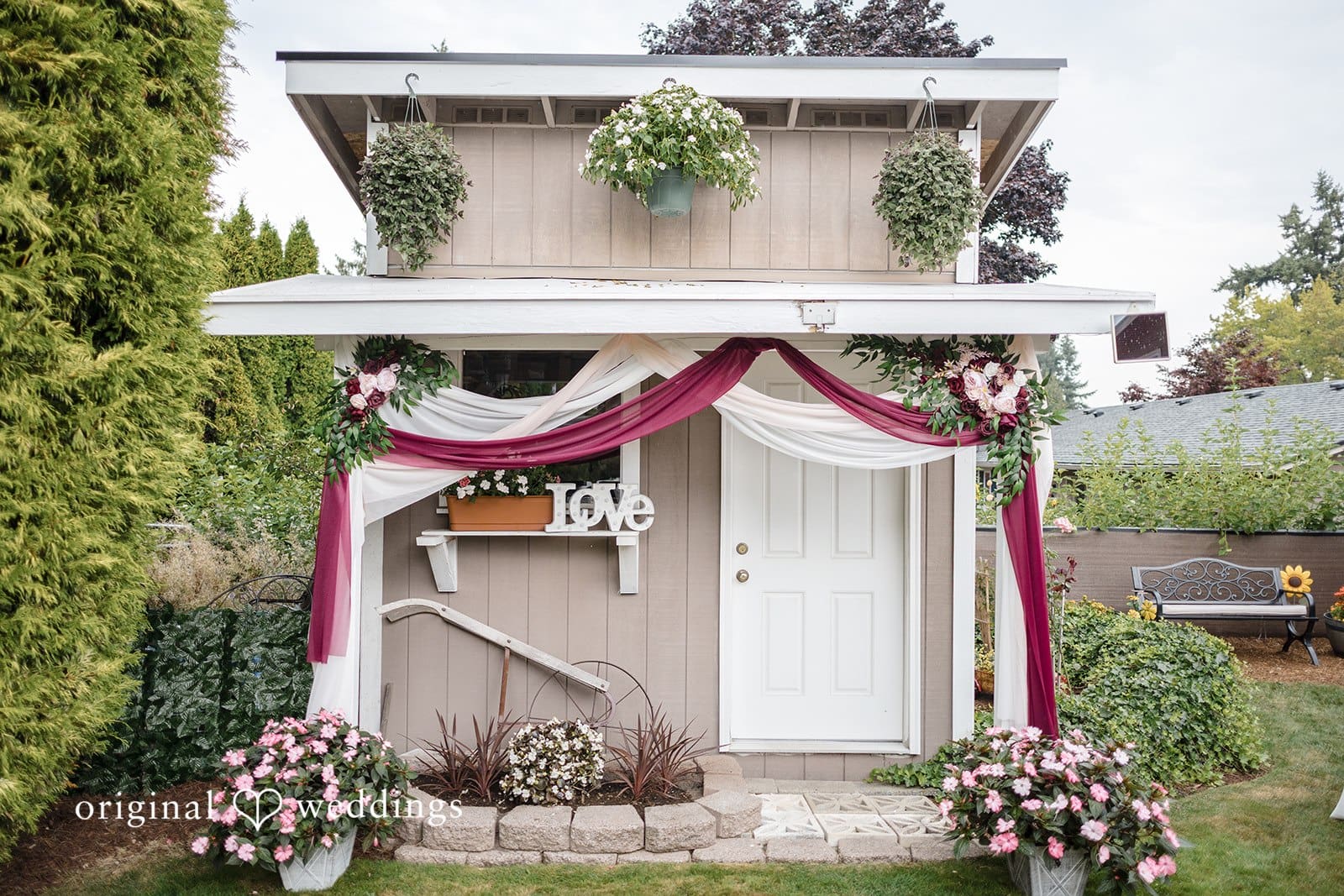 Washington Backyard Wedding // Danica & Braden -