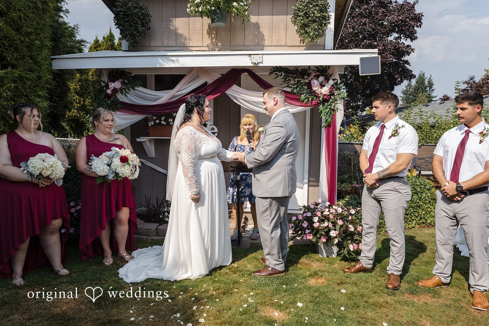 Washington Backyard Wedding // Danica & Braden -