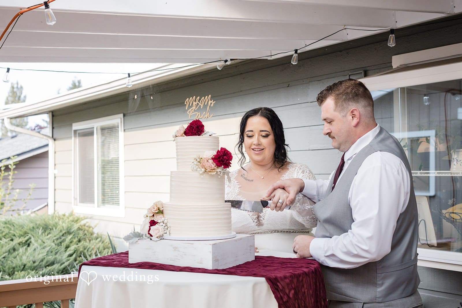 Washington Backyard Wedding // Danica & Braden -