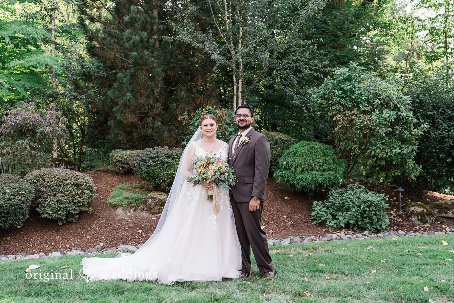 Washington Backyard Wedding // Julia & Pranay -