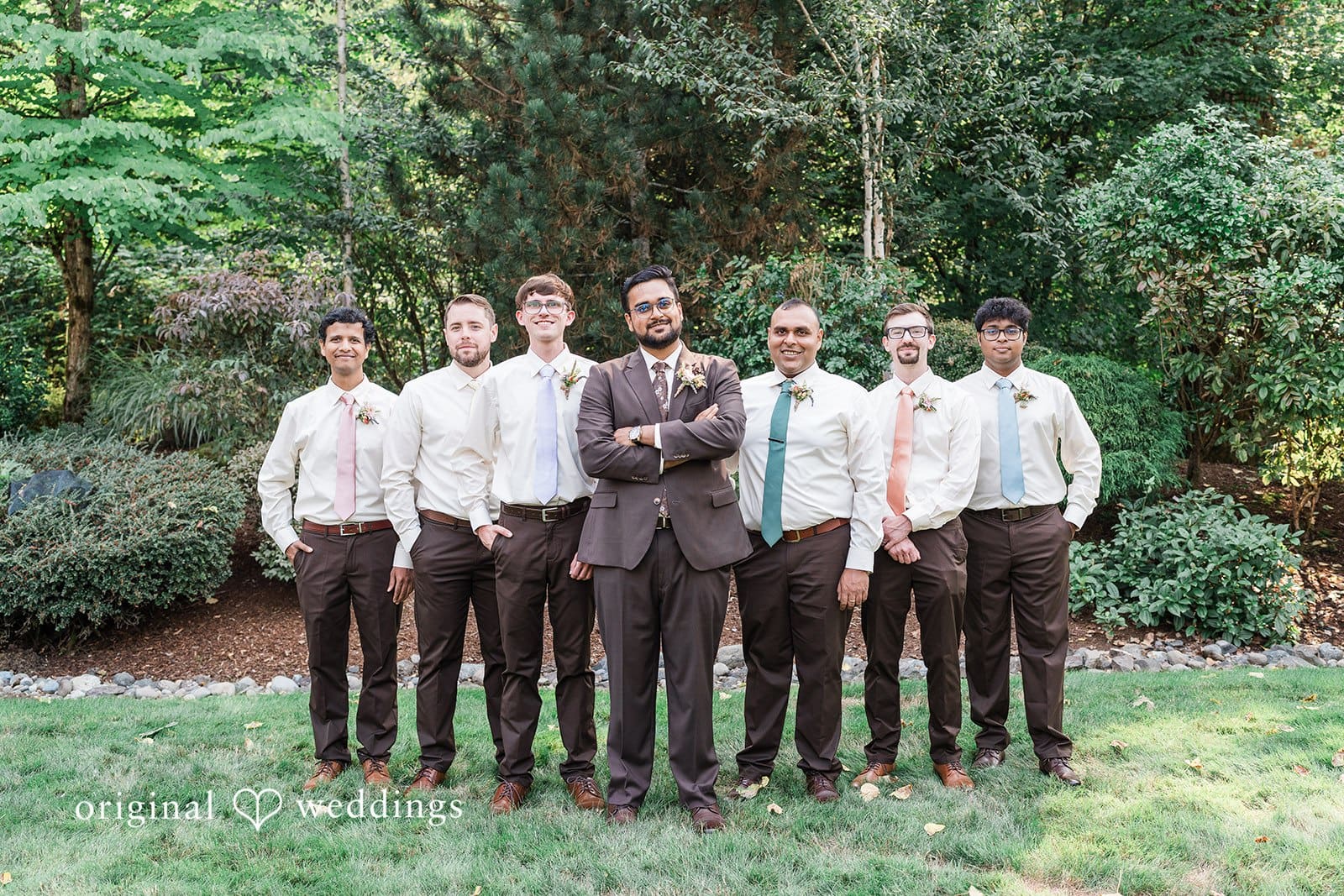 Washington Backyard Wedding // Julia & Pranay -