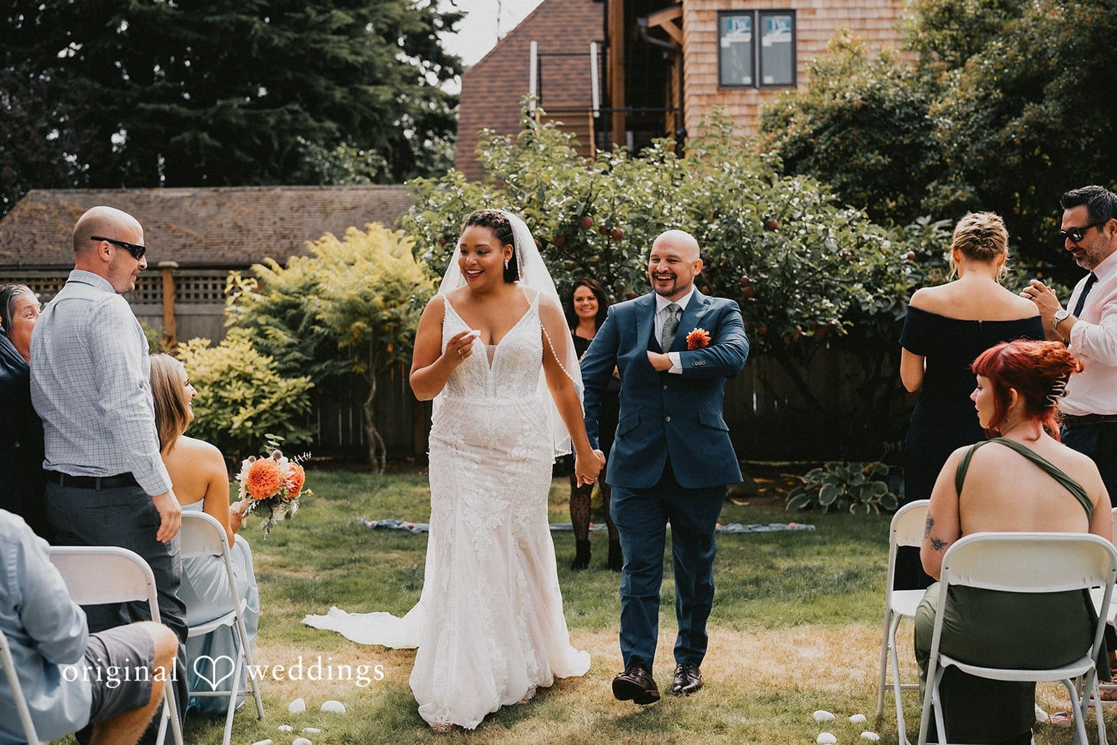 Washington Backyard Wedding // Kiara & Paul -