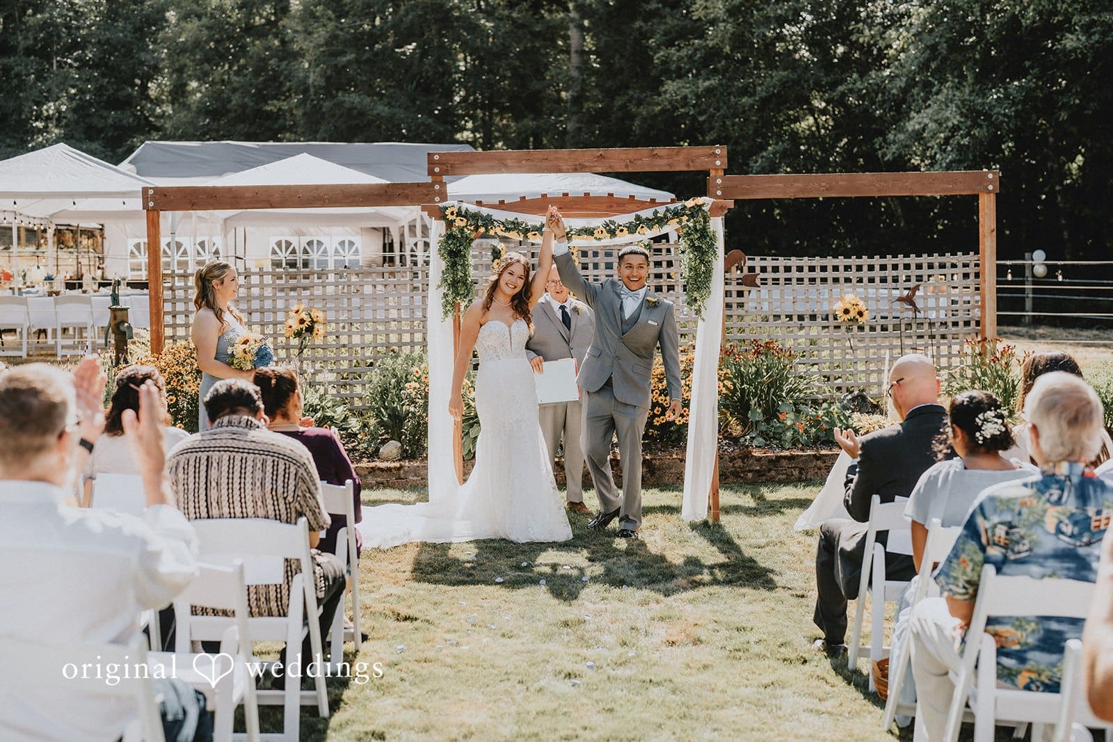 Washington Backyard Wedding // Maranda & Jose -