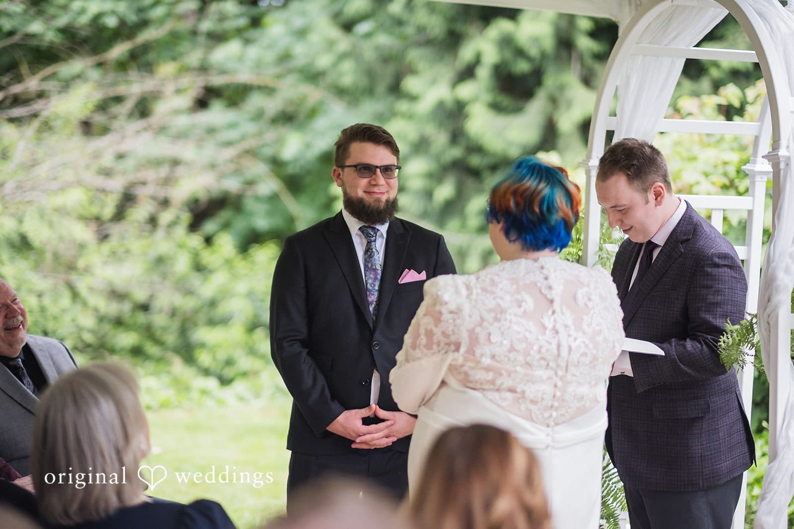 Washington Backyard Wedding // David & Avida -