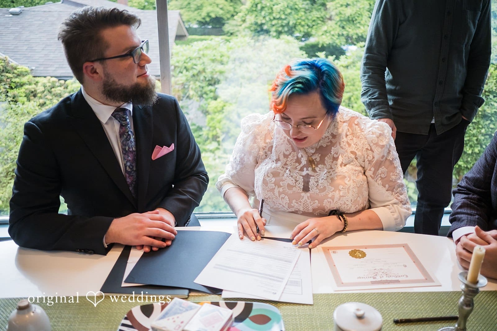 Washington Backyard Wedding // David & Avida -