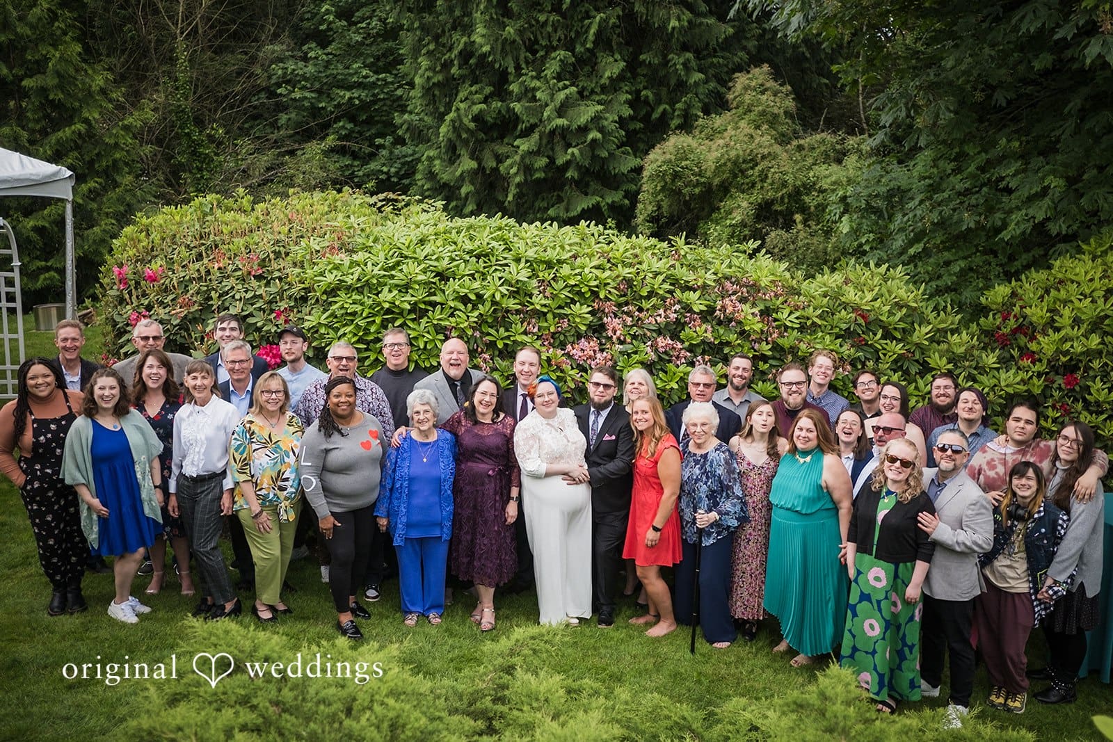 Washington Backyard Wedding // David & Avida -